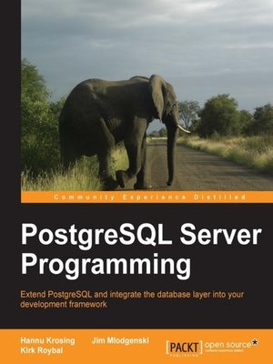 cover image of PostgreSQL Server Programming